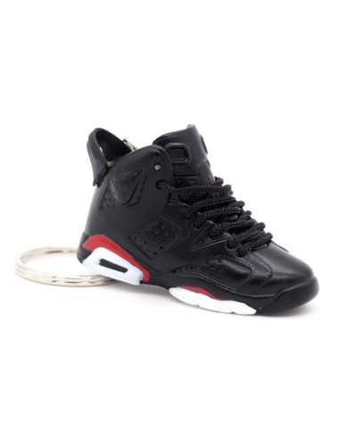 Porte-clé 3D Jordan 6 Infrared Black