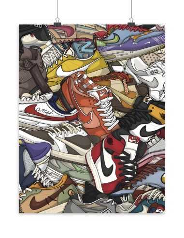 poster sneakers mix