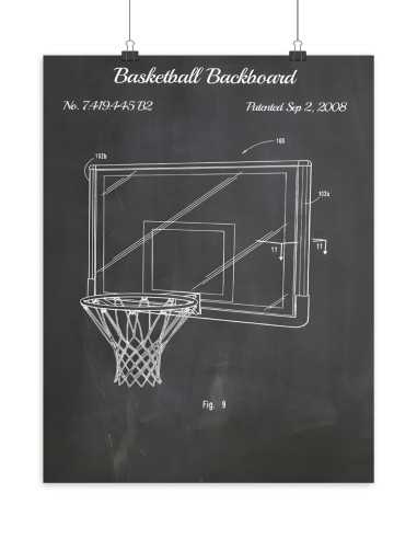 poster panier de basketball