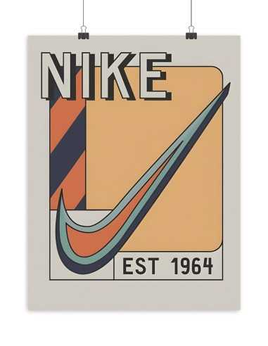 poster nike vintage