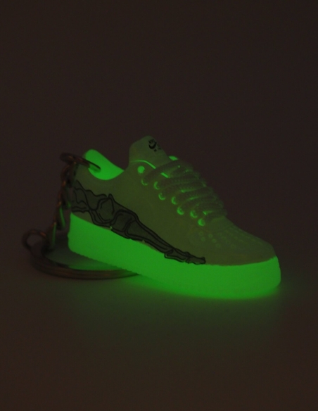 Porte Cle 3D Air Force 1 Skeleton White