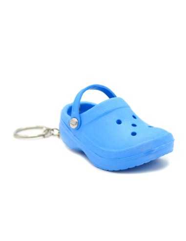 Porte-clé 3D Crocs Bleu Pastel