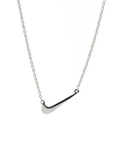 Collier Swoosh Argenté