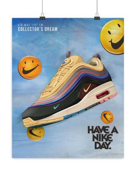 Air max 97 bleu shops et jaune