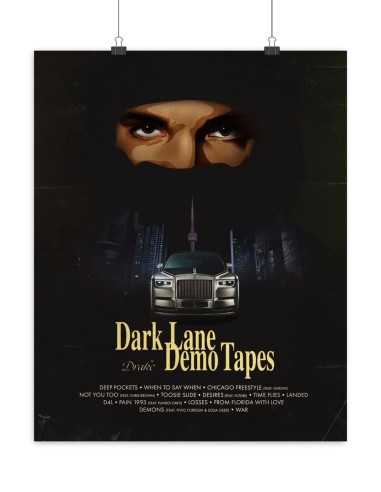 Poster Drake "Dark Lane Demo Tape"