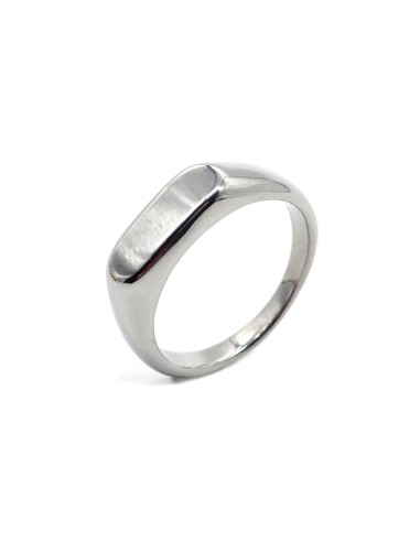 Bague Minimal argentée