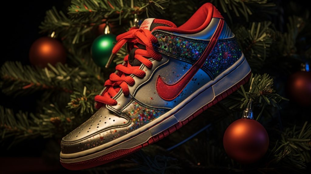 sneakers sapin de noel