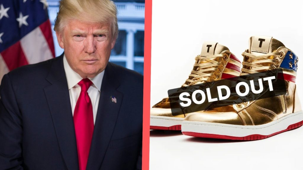 sneakers donald trump