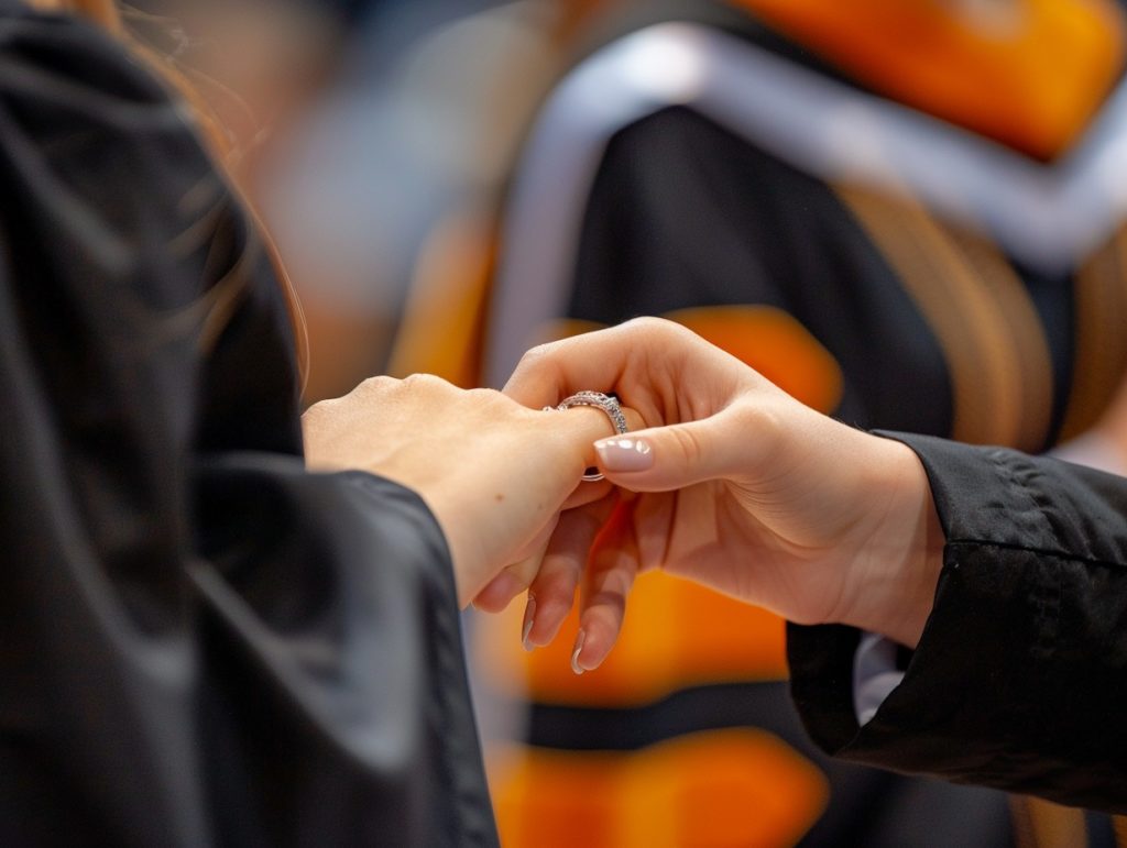 bague pour un diplome